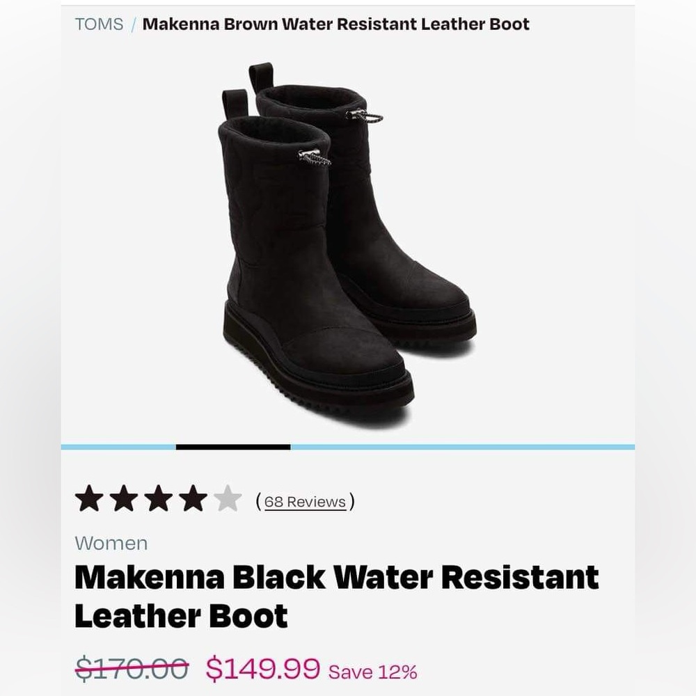 BUY 1 ITEM GET 1 FREE TOMS, Size 7 1/2